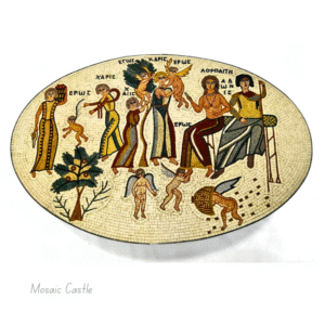 Handcrafted Table "Madaba Hippolytus Aphrodite"