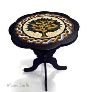 Handcrafted Mosaic Table "Tree of Life"