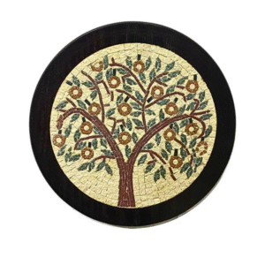 Handmade Mosaic Wall Panel - "Olive Tree"